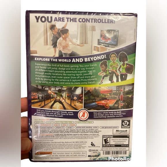 XBOX 360 Kinect 2 Game Bundle, Dance Central (Open) Kinect Adventures (Sealed) - Picture 7 of 8